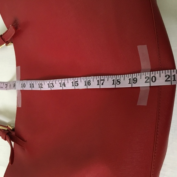 TORY BURCH Large York Tote Red - Picture 11 of 12